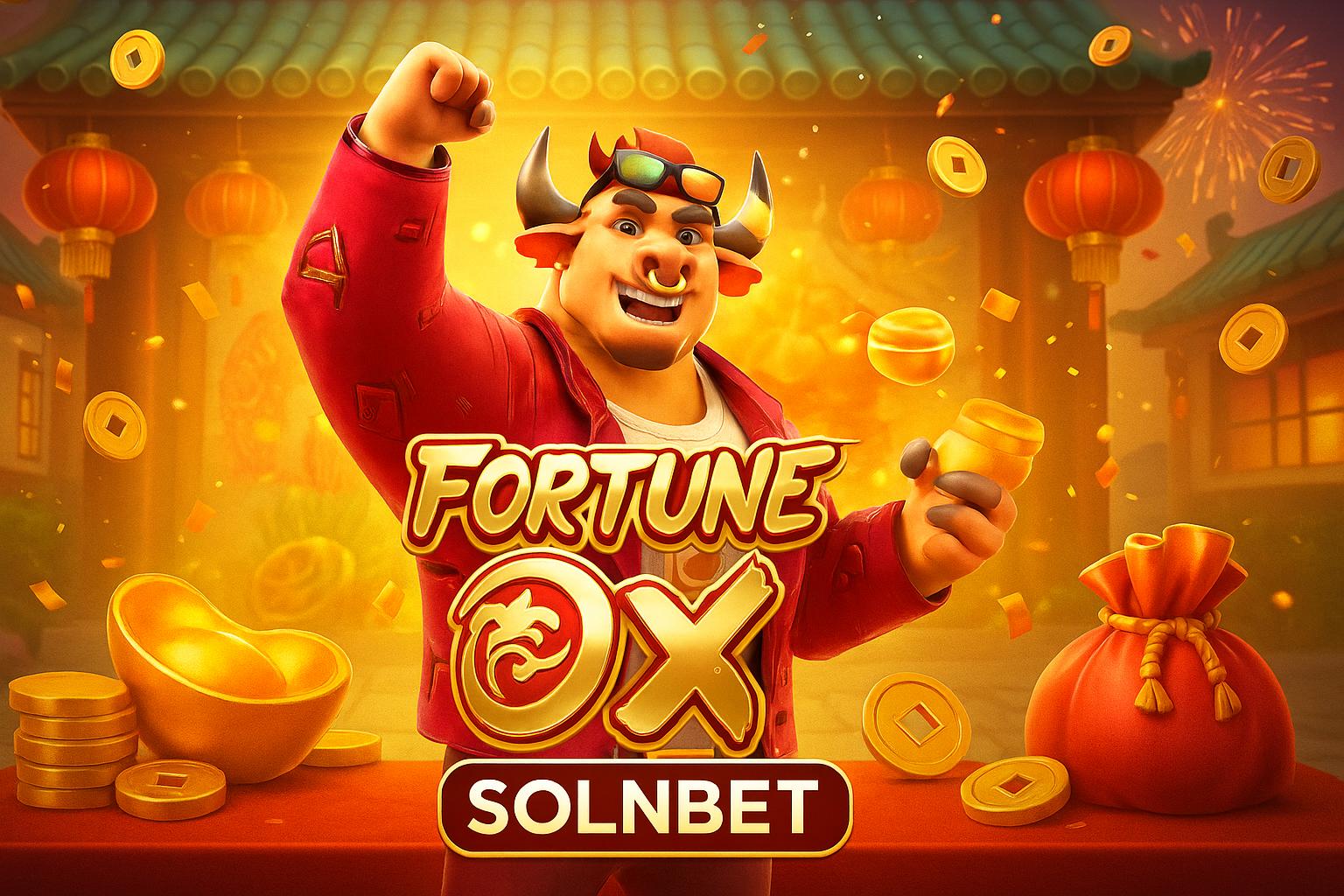 Fortune Ox no SOLNBET- Aposte Agora e Reivindique Seus Ganhos